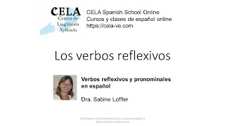 Los verbos reflexivos en español [upl. by Aiynat462]