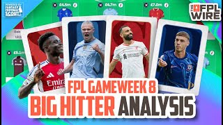 Best FPL Premium Big Hitters  Gameweek 8  The FPL Wire  Fantasy Premier League Tips 202425 [upl. by Fisoi]