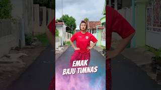 Emak Pakai Baju Timnas ⚽️ Sponsored [upl. by Batory7]