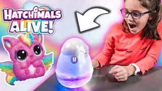 HATCHIMALS ALIVE UOVO MISTERIOSO Matilde Schiude 2 Uova [upl. by Katleen]