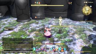 Final Fantasy XIVA Realm Reborn  Escape from Castrum Centri battle and cutscene [upl. by Pisano7]