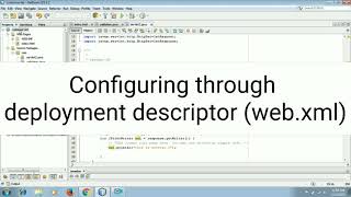 configuring Servlet through deployment descriptor webxml and through annotation [upl. by Hakim]