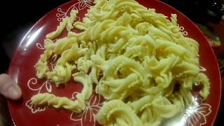 Making Fusilli with the Philips Pasta Maker [upl. by Filbert]