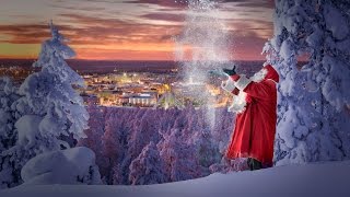 Santa Claus presents Welcome to Rovaniemi my official hometown in Lapland Finland [upl. by Armalda253]