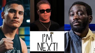 VERGIL ORTIZ TELL TERENCE CRAWFORD TO FIGHT HIM NEXT amp DON’T DUCK ME CANELO DON’T WANT YOU I DO [upl. by Weksler]