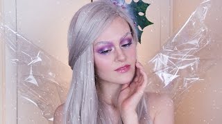 Winter Forest Fairy Makeup Tutorial [upl. by Eidroj548]