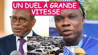 Patrice Talon et la filière des véhicules doccasion au Bénin  Jacques Ayadji face aux syndicats [upl. by Trumann]