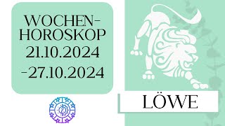 ♌ Wochenhoroskop  Löwe  2110271024  KW 432024 [upl. by Norven]