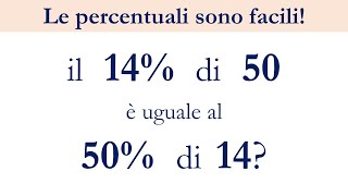 11  Dopo questo video calcolerai le percentuali in un attimo [upl. by Fairleigh135]