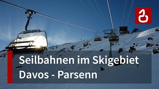 Seilbahnen Davos  Parsenn  Gotschna [upl. by Massarelli]