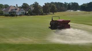 Topdressing Greens After Aeration [upl. by Helena]