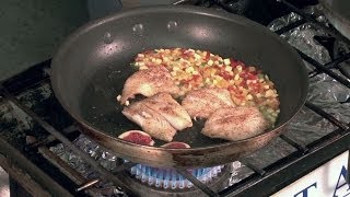 Cabrilla Fish Recipe from The Sporting Chef TV [upl. by Atiluj]