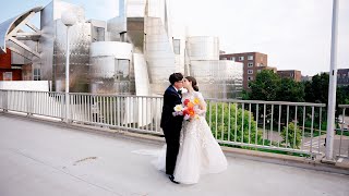 Colorful Disco Inspired Wedding  Rocket Science Events  Weisman Art Museum Minneapolis [upl. by Willing879]