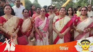 Agartala  আগরতলা দশমী ঘাটে প্রতিমা নিরঞ্জনে সামিল মুখ্যমন্ত্রী  VOICE 18 [upl. by Barnet469]