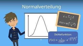 Normalverteilung  Gaußverteilung  Stochastik einfach erklärt mit Rechenbeispiel [upl. by Glass116]