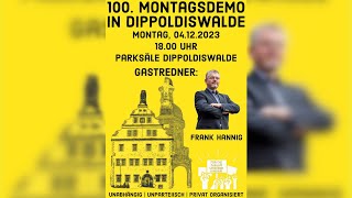 🔴 Live  Dippoldiswalde  100 Montagsdemo 04122023 [upl. by Darn]