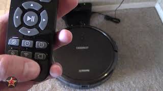 ECOVACS DEEBOT N79S Robotic Vacuum Remote Walkthrough [upl. by Adehsar]