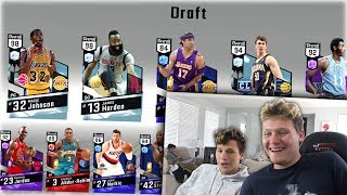 2 PLAYER DRAFT WITH JESSER NBA2K17 DRAFT BIZARRE [upl. by Ellerol211]