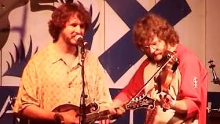 Drew Emmitt and Freedom Ride with Sam Bush July 19 2003 quotBreaking Throughquot Grey Fox [upl. by Nylevol164]