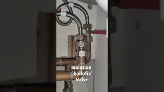 how to turn water off using isolation ballofix valve [upl. by Graeme]