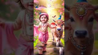 Choti gaiya chote madan gopaal trending bhagti radhekrishna sorts [upl. by Hump498]