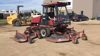 Toro Groundsmaster 580D Self Propelled Mower [upl. by Eneres]