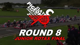 CPKC 2024  Round 8  Junior Rotax  Final [upl. by Leicam]