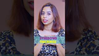 Increase EYEBROWS THICKNESS eyebrows minoxidil shorts viralshorts beauty [upl. by Nnylyoj]