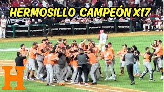 NARANJEROS DE HERMOSILLO 🍊Campeones LMP 20232024 último out [upl. by Gillespie]