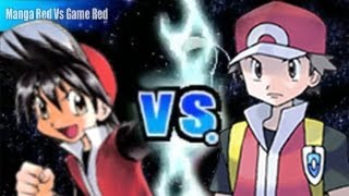 Pokemon Black and White 2 Wifi Battle  Manga Red Vs Game Red [upl. by Atnoed]