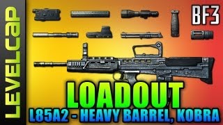 Loadout  L85A2 Heavy Barrel Kobra Battlefield 3 GameplayCommentaryReview [upl. by Toinette116]