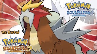 Pokémon HeartGold amp SoulSilver  Entei Battle Music HQ [upl. by Di120]