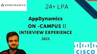 AppDynamics Interview Experience  VIT  CSE  2023  Superdream placement [upl. by Sink]