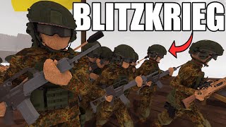 I used BLITZKRIEG Charge in WW3 NEW Battle Simulator Mod  Rising Front [upl. by Allegna]