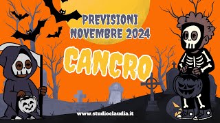 🔮PREVISIONI CANCRO NOVEMBRE 2024🔮 Lettura carte tarocchi amore interattivi online oggi rituali [upl. by Aletha]