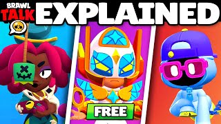 How to get NEW Angelic and Demonic Abilities amp HyperCharge Skins in Brawl Stars [upl. by Eram]