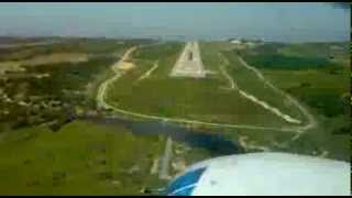 Landing into Huesca  Monflorite airport LEHC [upl. by Novyat]