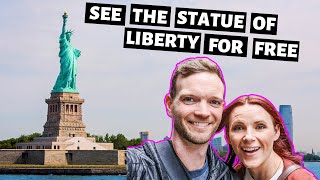 Visit Statue of Liberty FOR FREE  Staten Island Ferry [upl. by Aoniak]