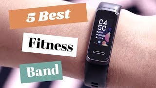 Top 5 Best Smart bands In 2020  Best Fitness Trackers [upl. by Airamasor874]