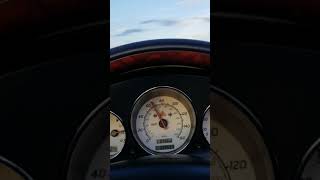 2001 Mercedes SLK 320 cruising 80MPH on highway POV [upl. by Ehc]