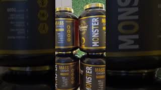 Monster Mass Gainer Review massgainer [upl. by Ahsian]