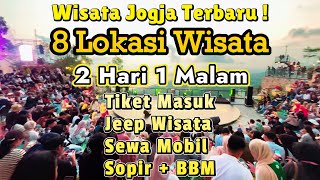 Murah dan Hemat  Mengunjungi 8 Wisata Hits di Jogja Selama 2 Hari 1 Malam Wisata Jogja Terbaru [upl. by Eddie]