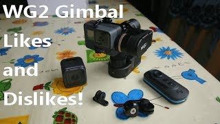 FeiyuTech WG2 Likes and Dislikes  Hero5 Waterproof Wearable Gimbal [upl. by Doone354]