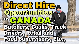 Direct Hire Opportunities in Canada with Job Offers from Legit Employers  Trabaho sa Canada [upl. by Tansy17]