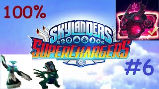 Skylanders Superchargers Walkthrough 100  NIGHTMARE MODE  Blackout  Star Strike 2 Player 6 [upl. by Gilson]