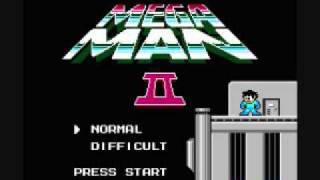 Mega Man 2 NES Game Music StartPassword amp ContinueStage SelectPassword Screens [upl. by Mcnair]