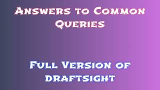 draftsight 2025 latest version full installation and License Code Procedure [upl. by Annavoj]