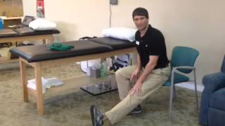 Treat behind the knee pain with these simple instructions for hamstring stretching amp flexibilty [upl. by Dace766]