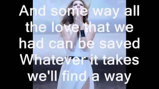 Celine Dion  To Love you More  Lyrics and Pics [upl. by Jacqui197]