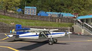 The Bush Pilots  Flying High in Himalayas Sky  Pilatus PC6 Turbo Porter  MSFS 2020 [upl. by Anahsek959]